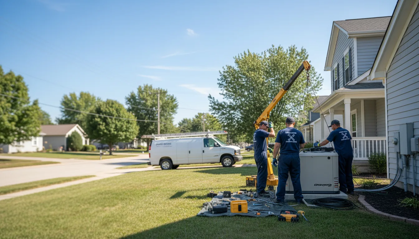 Generator Installation in Oskaloosa, KS near me